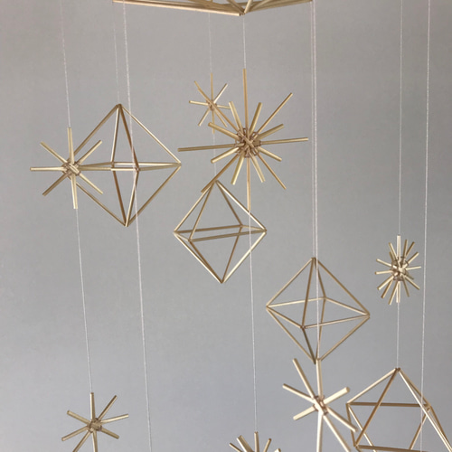 Twinkle of Stars 00」✳︎モビール✳︎北欧インテリア✳︎ベッド