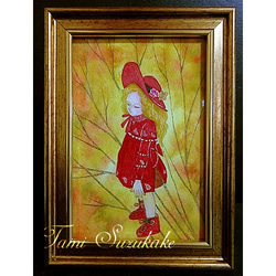 水彩・原画「天使の休息」 絵画 tami suzukake 通販 10085428