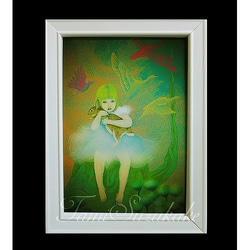 水彩・原画「天使の休息」 絵画 tami suzukake 通販 10085428