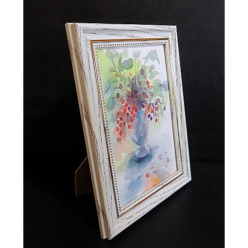 水彩画　「　華　」原画　額付 額付き水彩画「キジ」原画 | iichi 日々の暮らしを心地よくする