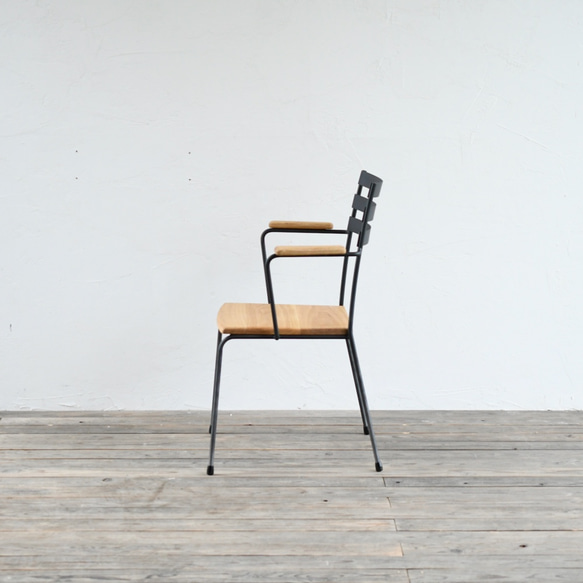 BASIC ARMCHAIR – Wood Seat / OAK　 チェア・椅子 3枚目の画像