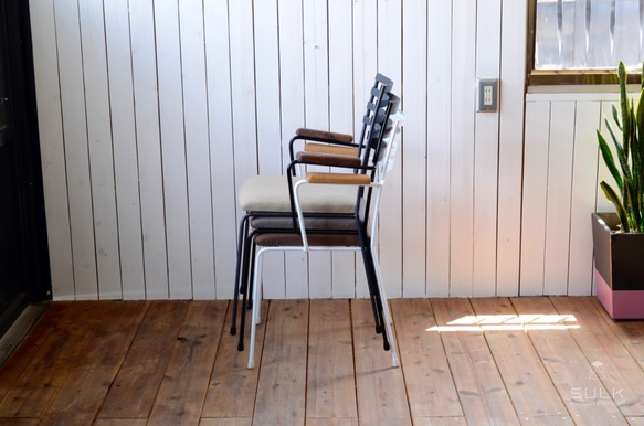 BASIC ARMCHAIR – Wood Seat / OAK　 チェア・椅子 5枚目の画像