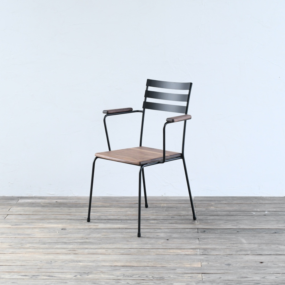 BASIC ARMCHAIR – Wood Seat / WALNUT　 チェア・椅子