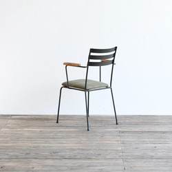 BASIC ARMCHAIR – Fabric Seat　チェア・イス 4枚目の画像