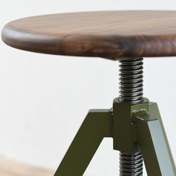 TRIPOD STOOL – LOW / WALNUT 4枚目の画像