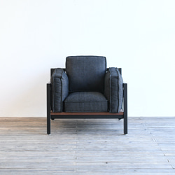 SULKSOFA - spider web # 1（fabric seat / 1seater）※組立費用込み 2枚目の画像