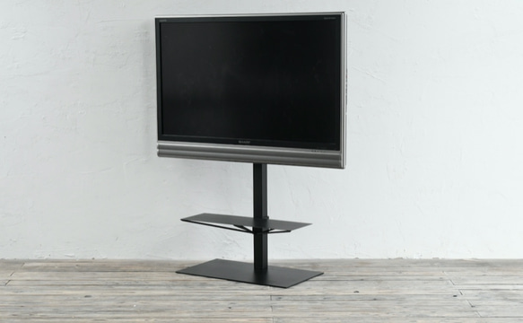 【オプション】TV stand shelf – steel top / テレビスタンド用 シェルフ 2枚目の画像