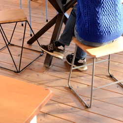 TRAPEZOID STOOL - WALNUT　/スツール・椅子・踏み台 4枚目の画像