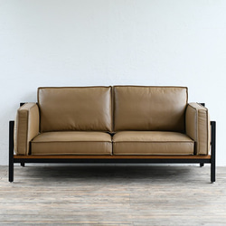 SULKSOFA - spider web # 1（ Leathe seat / 2seater）/ ソファ 2枚目の画像