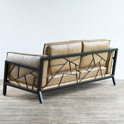 SULKSOFA - spider web # 1（ Leathe seat / 2seater）/ ソファ 3枚目の画像