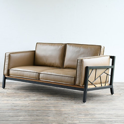 SULKSOFA - spider web # 1（Leather seat / 3seater）/ ソファ 2枚目の画像