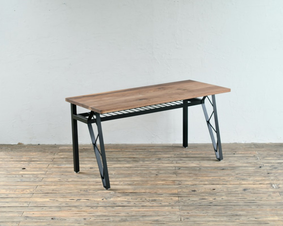 TRUSS FRAME DESK – walnut (W1400) 4枚目の画像