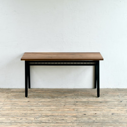 TRUSS FRAME DESK – walnut (W1400) 5枚目の画像