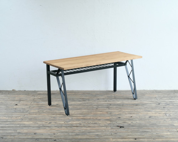 TRUSS FRAME DESK – oak (W1400) 4枚目の画像