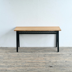 TRUSS FRAME DESK – oak (W1400) 6枚目の画像