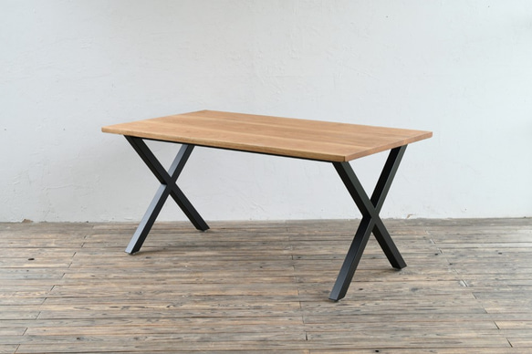 DINING TABLE – X frame / OAK　　ダイニングテーブル 1枚目の画像