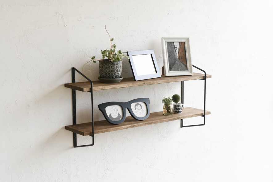 WALL RACK set - PINE （W900)　/ ウォールラック 収納