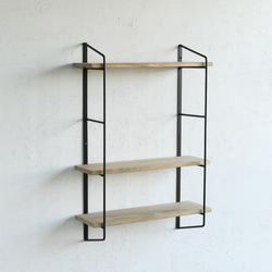 WALL RACK set - PINE （W600)　/ ウォールラック 収納 8枚目の画像