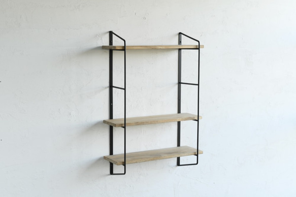 WALL RACK set - PINE （W600)　/ ウォールラック 収納 8枚目の画像