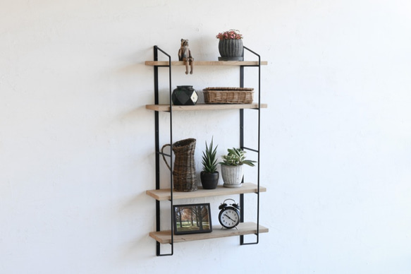 WALL RACK set - OAK（W600)　/ ウォールラック 収納 6枚目の画像