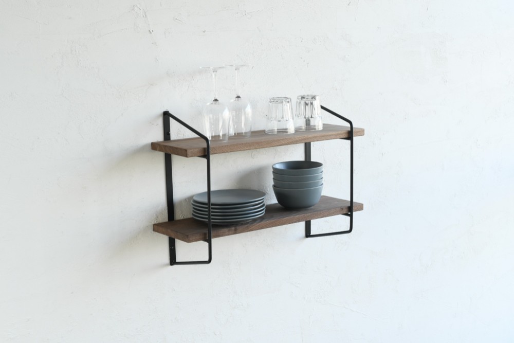 WALL RACK set - Walnut（W600)　/ ウォールラック 収納