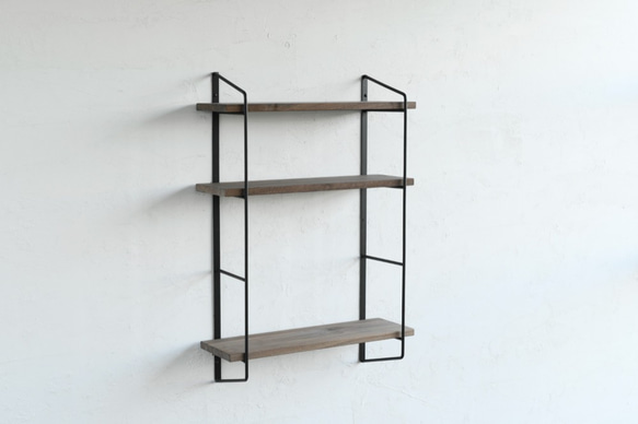 WALL RACK set - Walnut（W600)　/ ウォールラック 収納 8枚目の画像