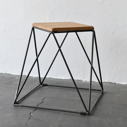 Pyramid stool - oak / ピラミッドスツール - オーク 3枚目の画像