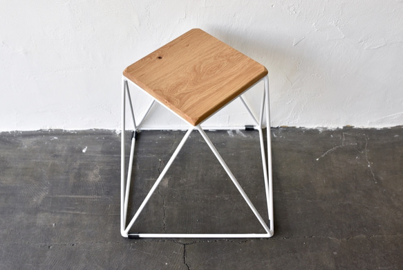 Pyramid stool - oak / ピラミッドスツール - オーク 5枚目の画像