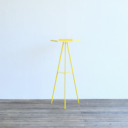 Tripod table - Steeltop High （スチール天板・ハイタイプ） 2枚目の画像