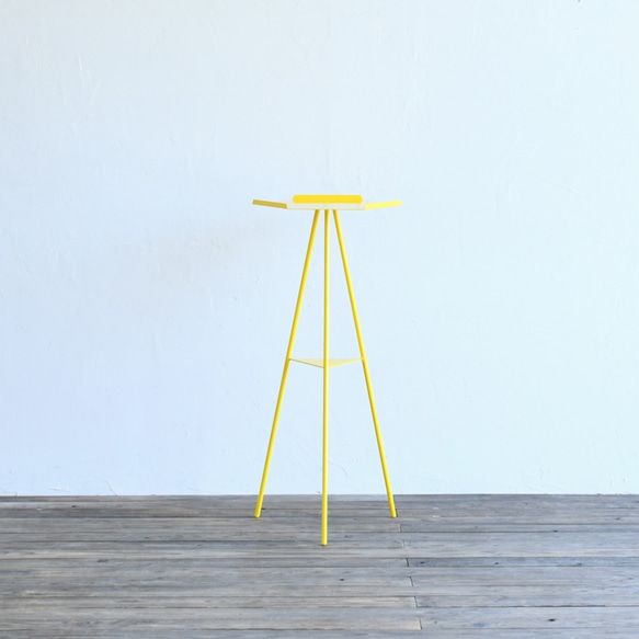 Tripod table - Steeltop High （スチール天板・ハイタイプ） 2枚目の画像