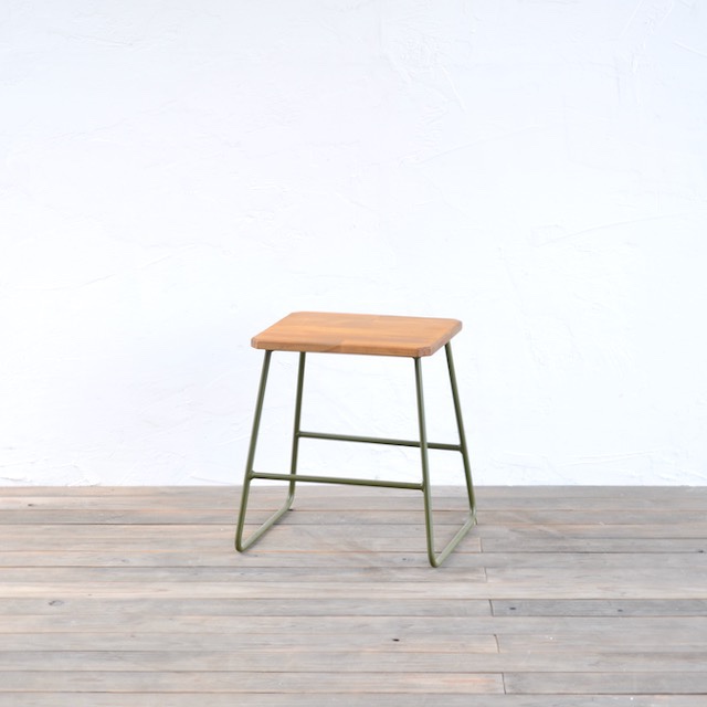 TRAPEZOID STOOL  - PINE・LOW （椅子・チェア）