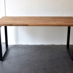 LAMINATED PINE DINING TABLE – Square frame 1枚目の画像