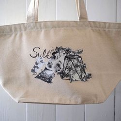 SULK × silsil collaboration Tote bag "CANVAS" 1枚目の画像