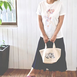 SULK × silsil collaboration Tote bag "CANVAS" 2枚目の画像