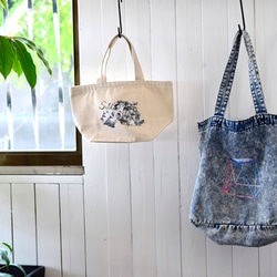 SULK × silsil collaboration Tote bag "CANVAS" 4枚目の画像