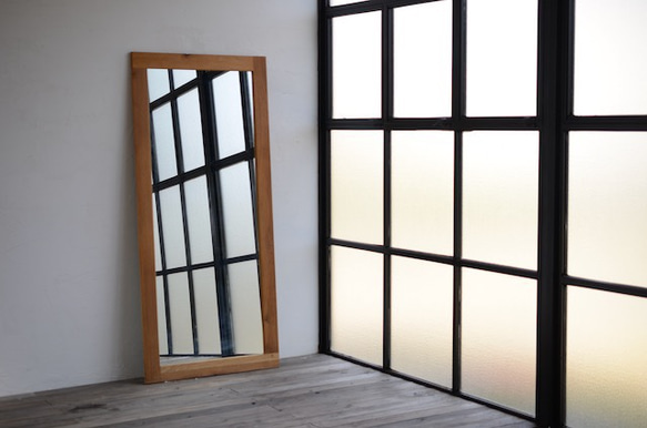 WOOD FRAME MIRROR – PINE 1560（パイン材） / ミラー・鏡