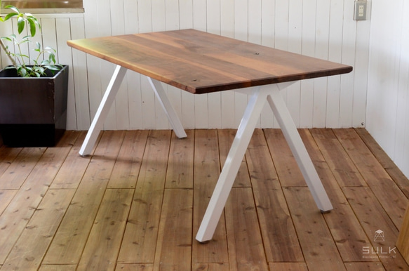 DINING TABLE – A frame / WALNUT　　ダイニングテーブル 5枚目の画像