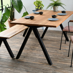 DINING TABLE – A frame / OAK　　ダイニングテーブル 2枚目の画像