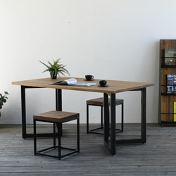 DINING TABLE – Double rectangle frame / OAK　ダイニングテーブル 6枚目の画像