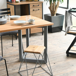 DINING TABLE – Double rectangle frame / OAK　ダイニングテーブル 5枚目の画像