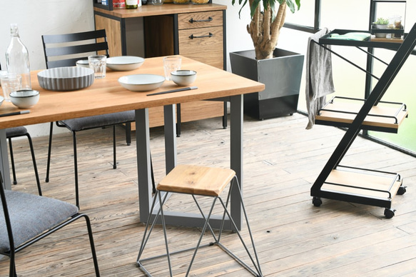 DINING TABLE – Double rectangle frame / OAK　ダイニングテーブル 5枚目の画像