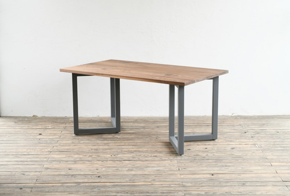 DINING TABLE – Double rectangle frame / WALNUT 1枚目の画像