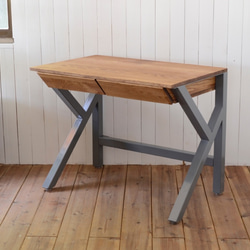 OAK DRAWER DESK – K frame (W900) 1枚目の画像