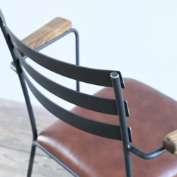 BASIC ARMCHAIR – Leather Seat　チェア・イス 4枚目の画像