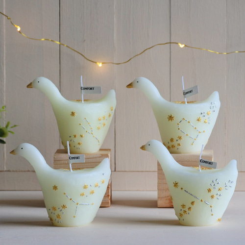 星座シリーズ 双子座と蟹座のキャンドルホルダー