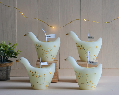 アヒル12星座【射手座・山羊座・水瓶座・魚座】 キャンドル