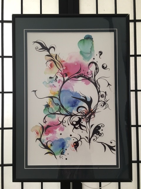 お花ポスター【手描き】 お花ポスター【手描き】