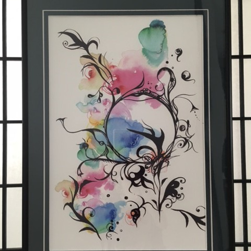 お花ポスター【手描き】 bc934c6a47a1032f765c4f3451a6af