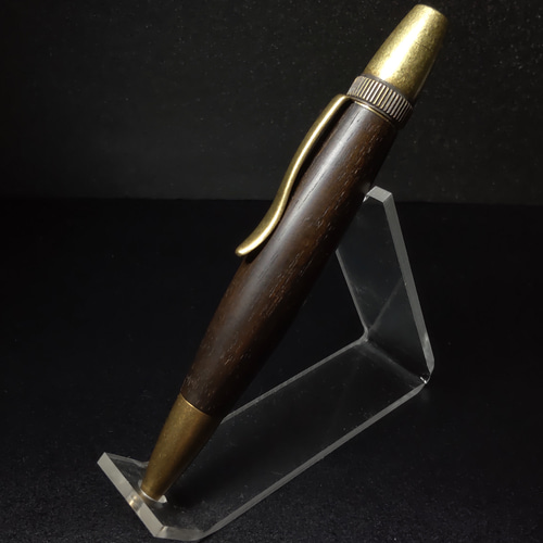 木軸ボールペン　小笠原桑 幻の桑】 小笠原 桑 gold BP | 木軸ペン工房 金杢犀