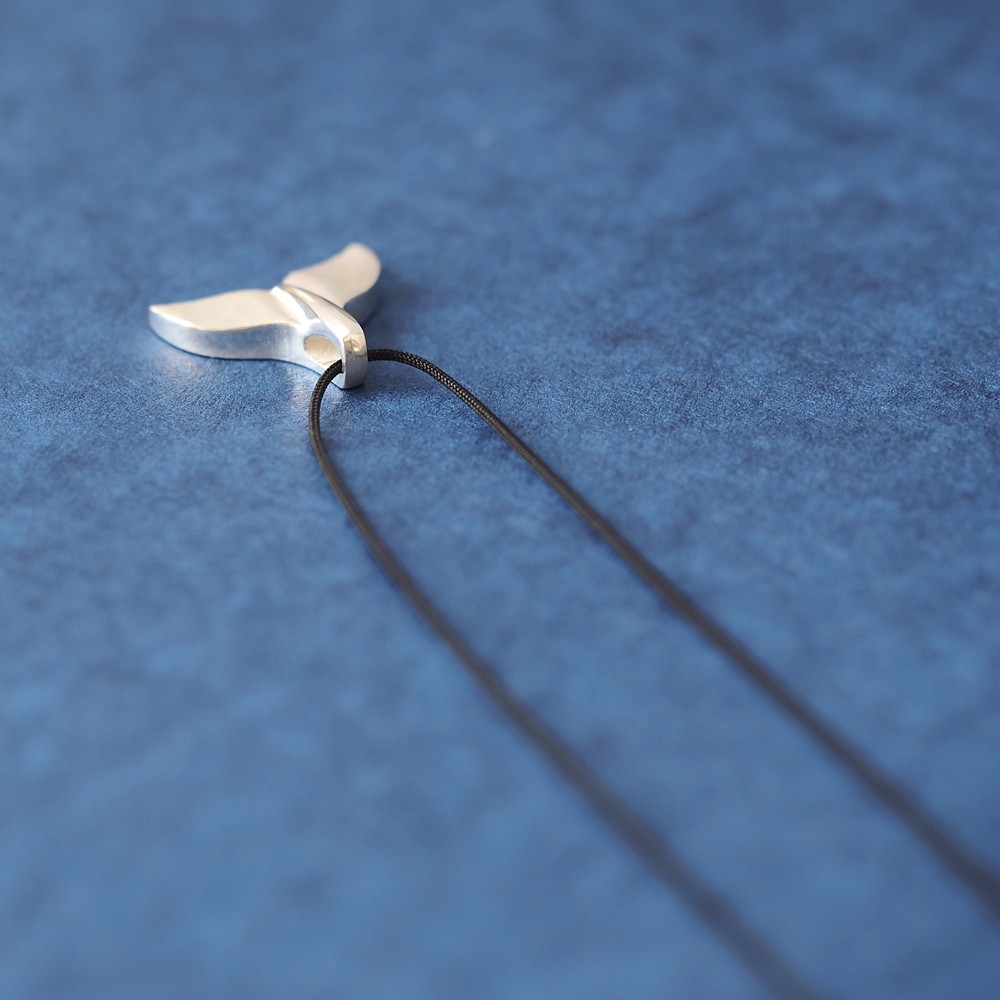 String 鯨のしっぽ メンズ ネックレス シルバー925
